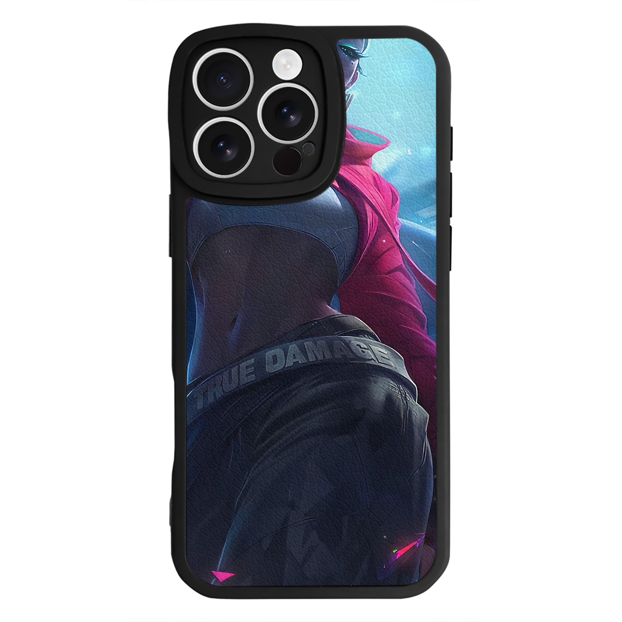リーグ・オブ・レジェンド League of Legends LOL 【iPhone 16シリーズ対応】シリコンスマホケース（レザー調） 材質：シリコン